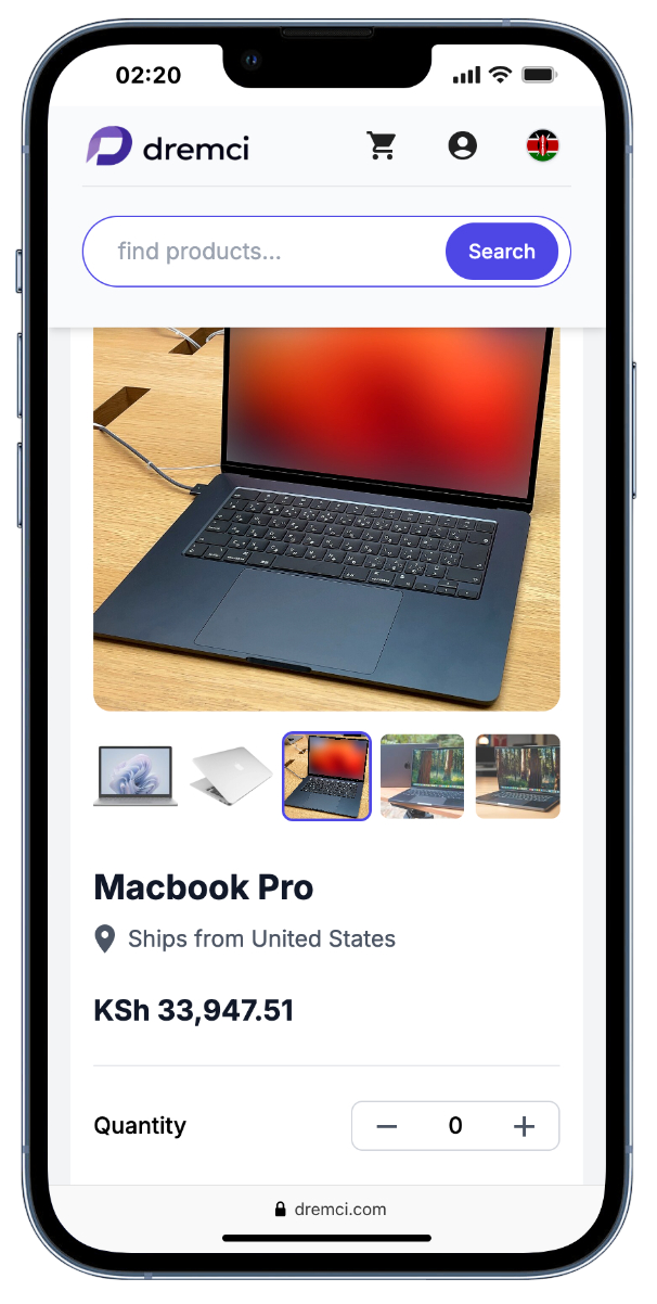 Customer with delivered package